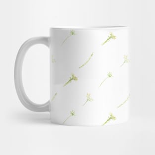 WC Diagonal floral - Only Green (1 of 3) Mug